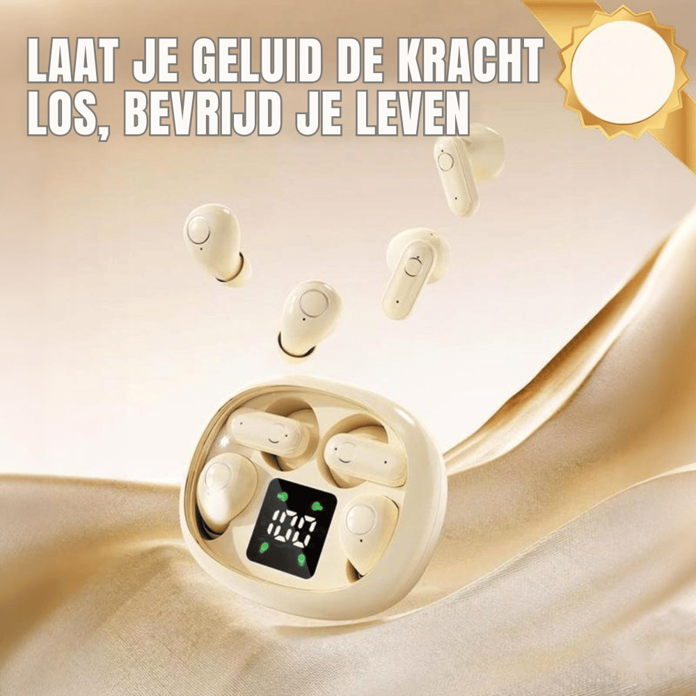 Sonvibe Pro — Draadloze Vrijheid Oordopjes | 50% KORTING