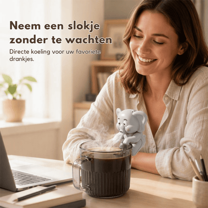 BreezeBuddy — Schattige Klem Mini Ventilator | 50% KORTING