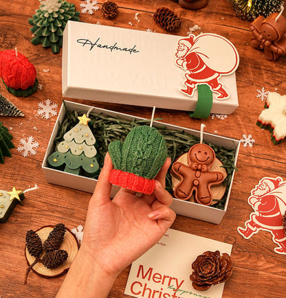 FestiveGlow – Kerstgeurkaarsenset in geschenkdoos