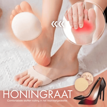 SilkEase — Gel-Voetkussentjes Set | 1+2 GRATIS
