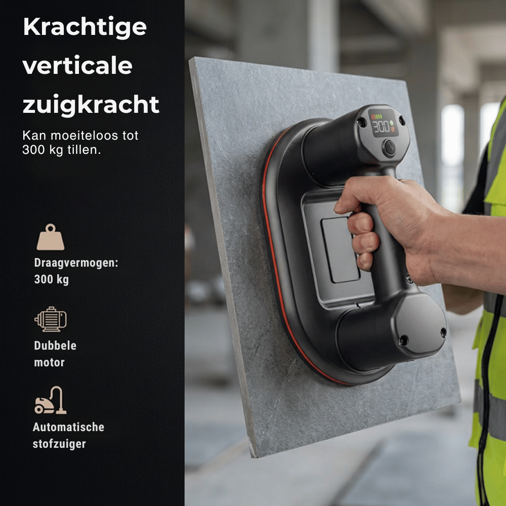 PowerGrip — Professionele Glaslifter | 50% KORTING