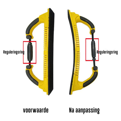 Verstelbare Longboard handschuurvijlblok handslijpmachine