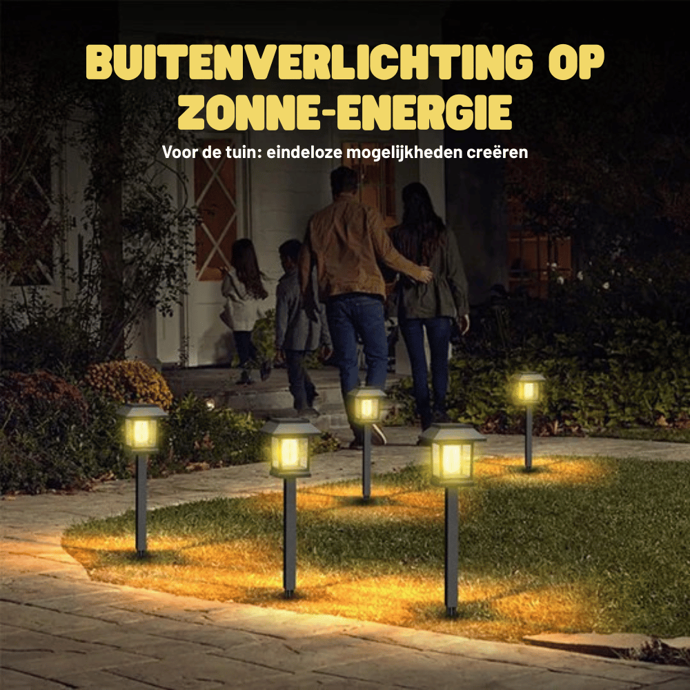 Lumora — Solaire Tuinlamp | 1+1 GRATIS