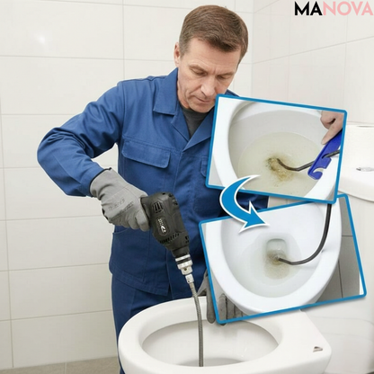 FlexiClear Pro – Afvoerontstoppingsveer boormachine | 50% KORTING