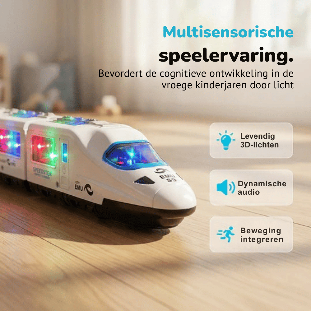 LightUp — De Magische Speelgoedtrein | 50% KORTING