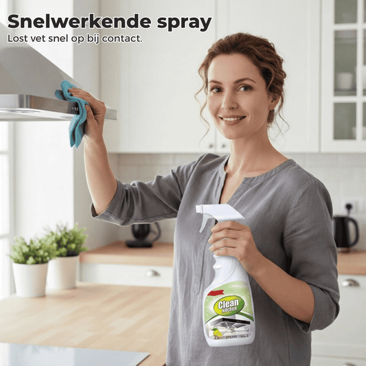 GreaseAway — Keuken Ontvetter Spray | 50% KORTING