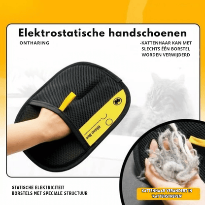 FurVerve — Huisdierhaar Verwijderhandschoen | 1+2 GRATIS