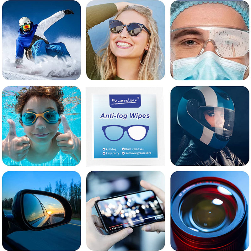 Lensreinigingsdoeken 100 Stuks - Voor Helder Zicht en Streeploos Schoon