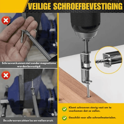 TitanGrip — Schroefhouder Bits | 1+2 GRATIS