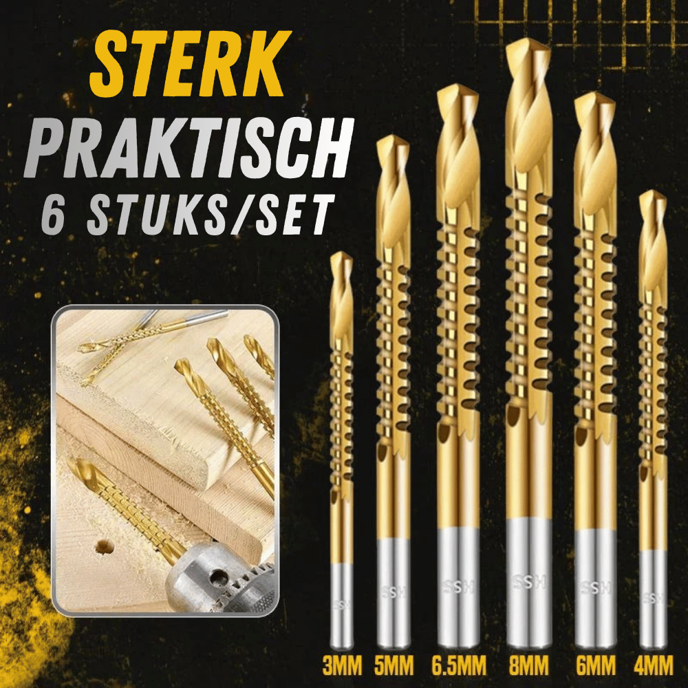 OnyxEdge — Professionele Titanium Borenset | 50% KORTING