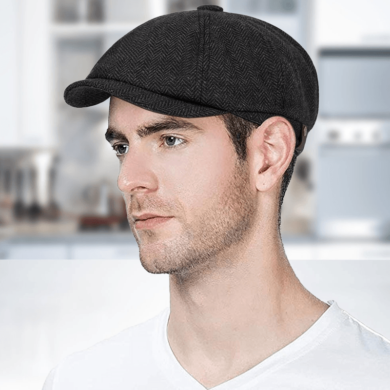 ChicCap - Nieuwe baret newsboy-cap | 50% KORTING