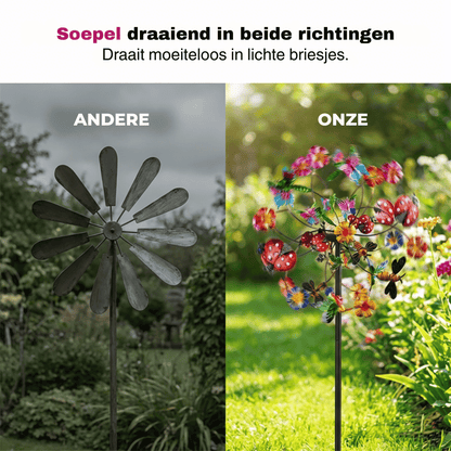 SolarSpin — Kinetische Tuinspinner | 50% KORTING