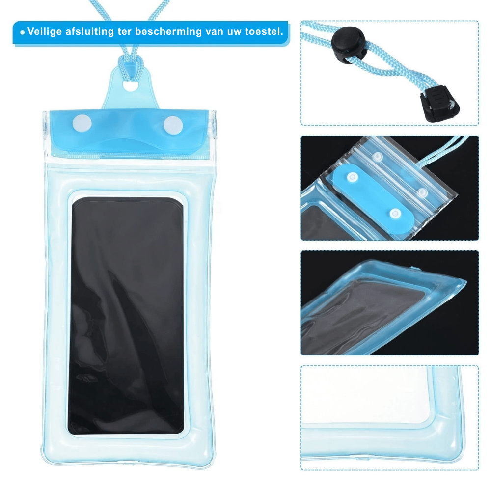 AquaShield — Waterdichte Telefoonhoes | 1+1 GRATIS