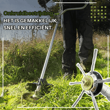 TitanTrim — Staaldraad-Onkruidsnijder | 1+1 GRATIS