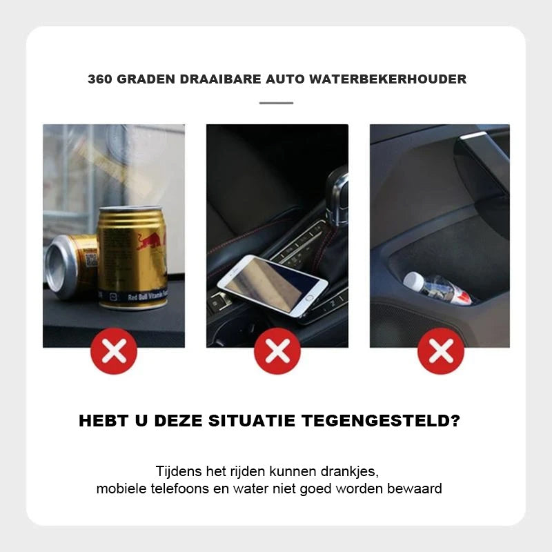 Multifunctionele bekerhouderadapter