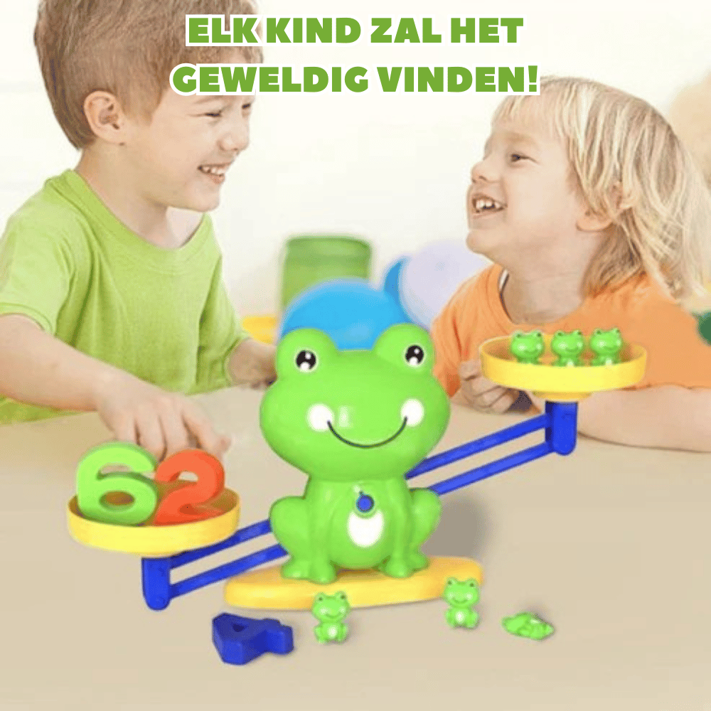 FrogMath — Educatieve Balans Weegschaal | 50% KORTING