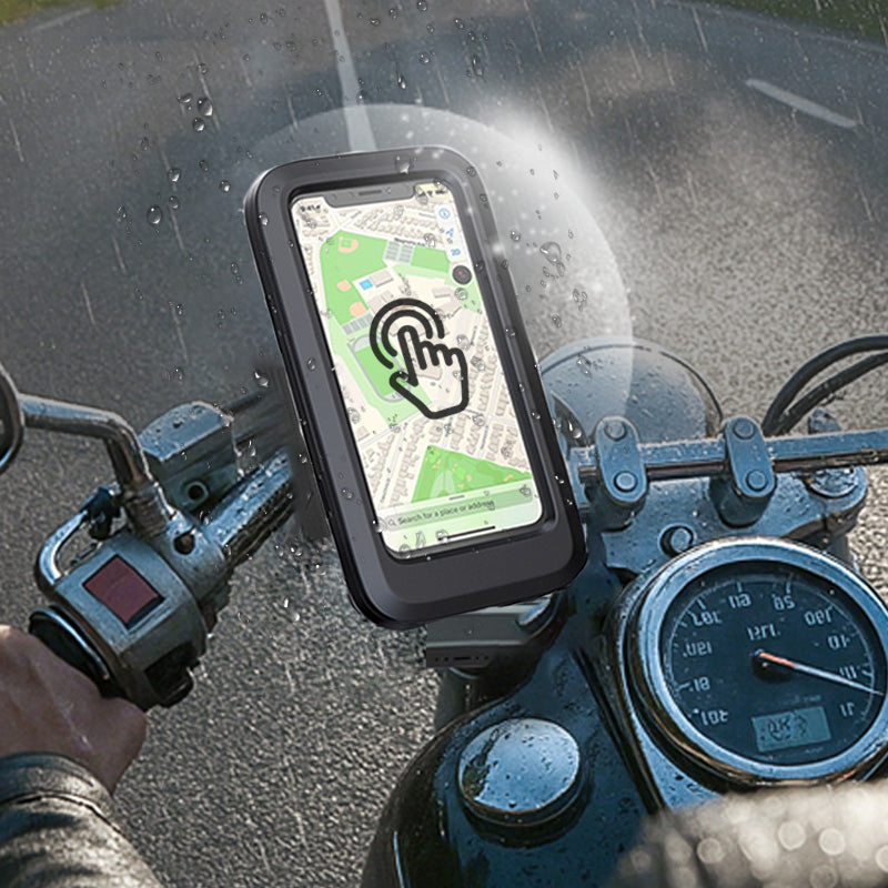 AquaGrip™ – Waterdichte Telefoonhouder Fiets | 50% KORTING