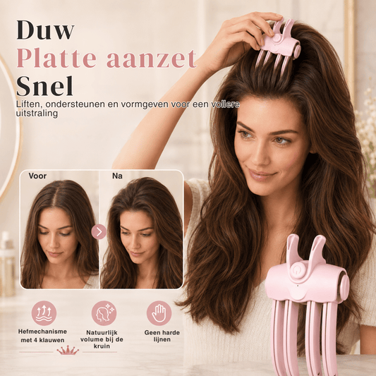 LuxeLift — Verwarmde Volume-Haarclip | 50% KORTING