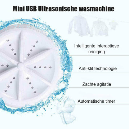 Ultrasone Draagbare Vaatwasser en Wasartefact