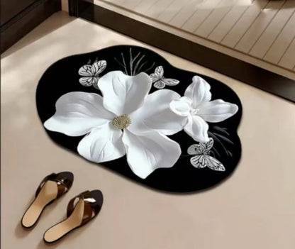 Antislip, absorberende mat met realistisch 3D-patroon – veilig, antislip, snel drogend