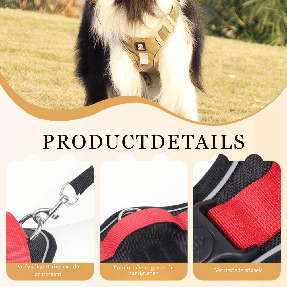 SafeWalk — Veilig Hondentuigje | 50% KORTING