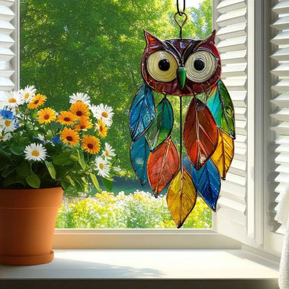 ColorOwl – Raamdecoratie met kleurrijk lichtspel | 1+1 GRATIS