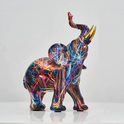 GraffiPhant – Creatieve graffiti olifantenfiguur