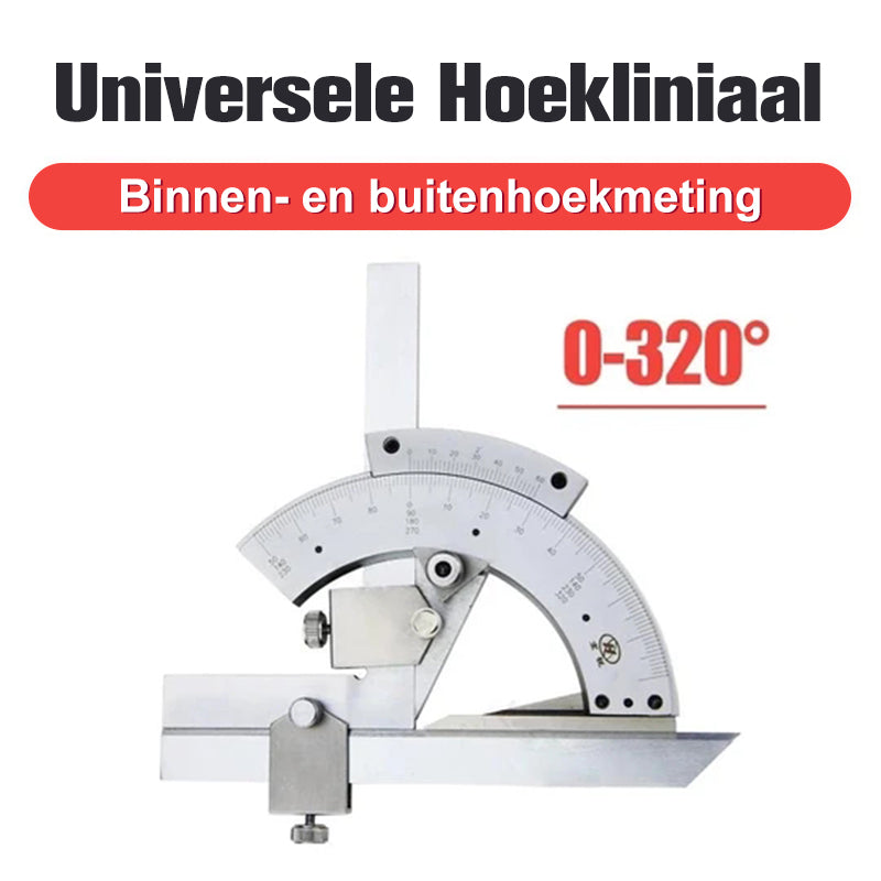 Universele hoekliniaal van 320 graden