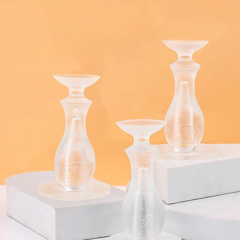 Transparante siliconen anti-botsing deurstop