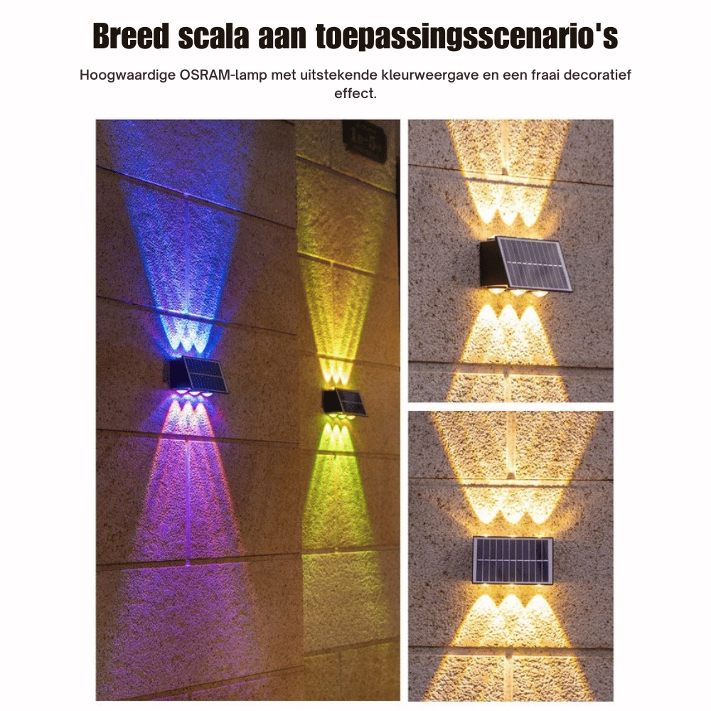 Lumibryte – Solar Buitenlamp | 50% KORTING