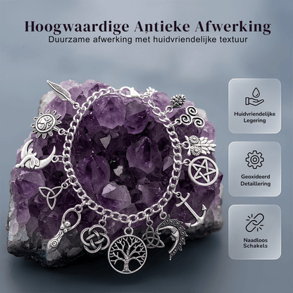SoulSage — Vintage Charm Armband | 50% KORTING