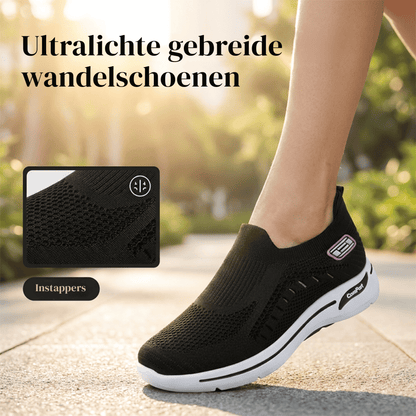 Maya — Ademende Gebreide Sneakers | 50% KORTING