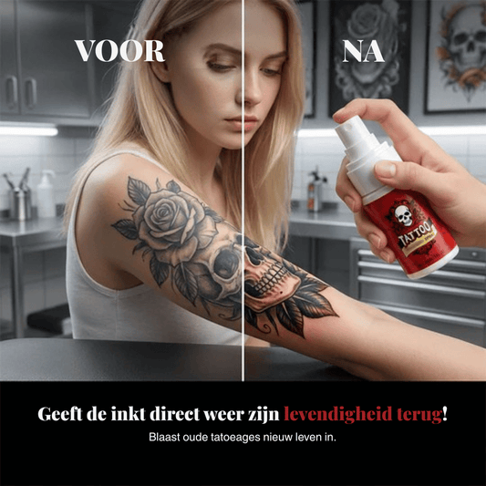 InkRevive — Tattoo-Verzorgingsspray | 1+2 GRATIS