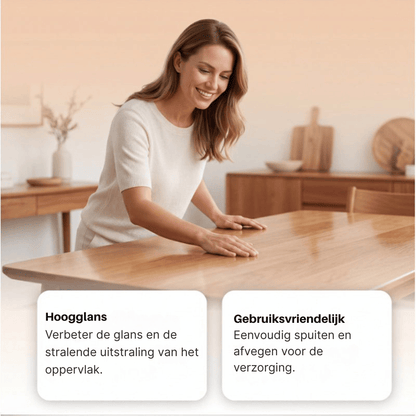 SilvaLuxe — Hout Polish & Reinigingsspray | 1+1 GRATIS