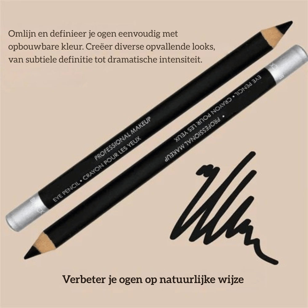 LumaLuxe — Fluweelzachte Eyeliner Potloden | 1+2 GRATIS