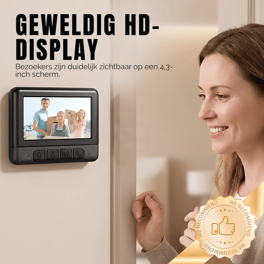 SecureVista — Slimme HD Deurbel | 50% KORTING