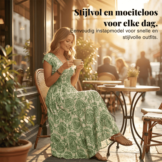 Clara — Florale Elegantie Jurk | 50% KORTING