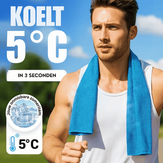 CoolSnap — Direct Verkoelende Handdoek | 1+2 GRATIS