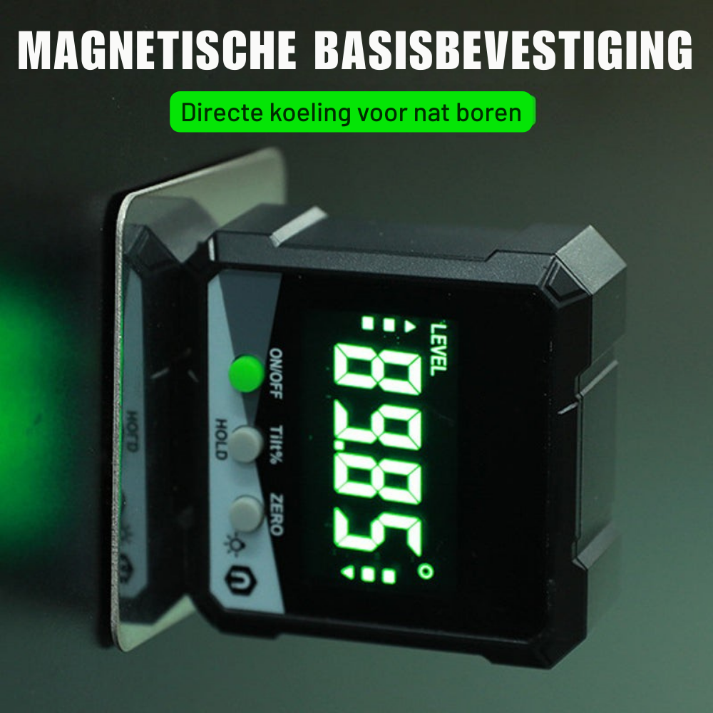 PrecisionPro – Digitale Hoekmeter | 50% KORTING