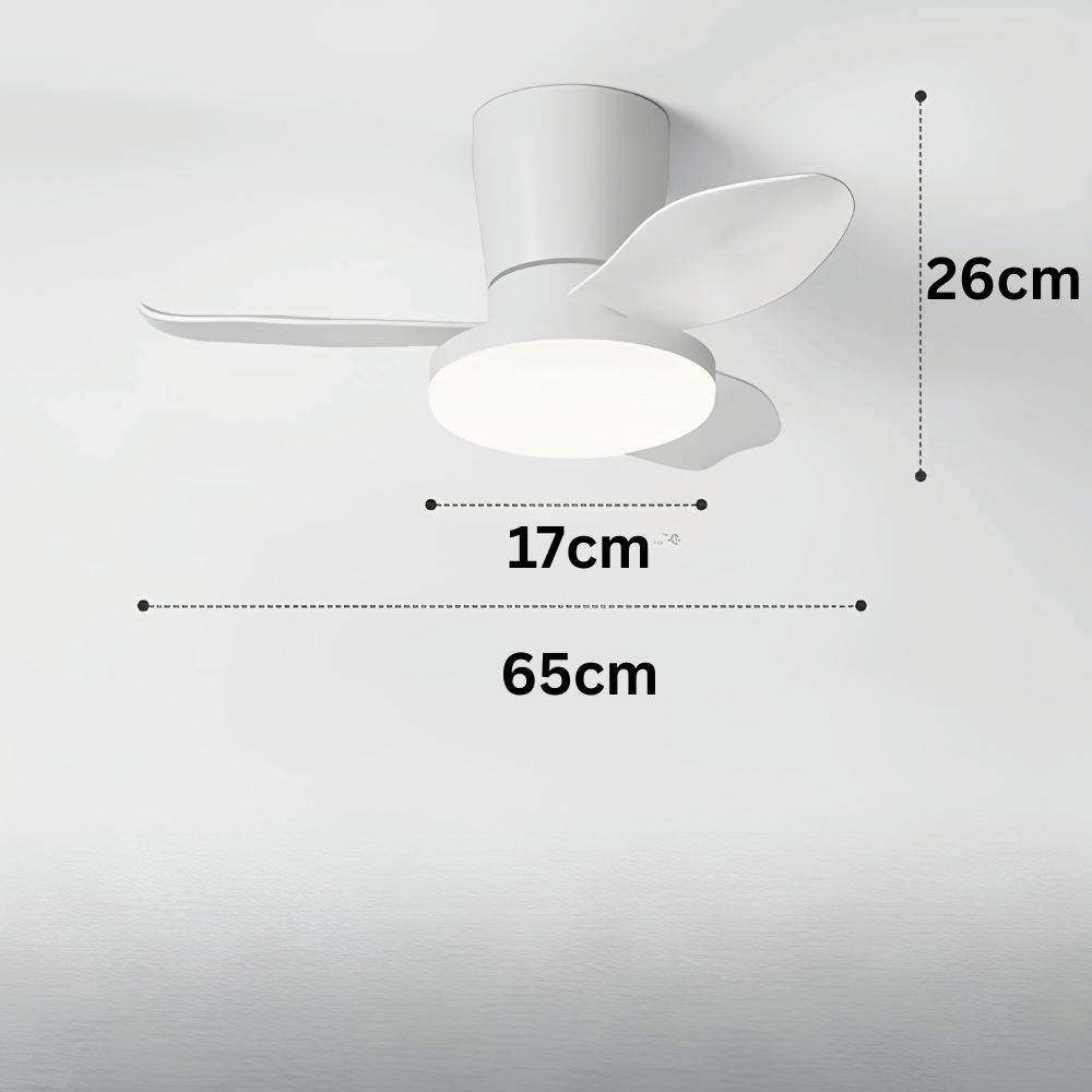 BreezeLux — Slimme Plafondventilator met Verlichting | 50% KORTING