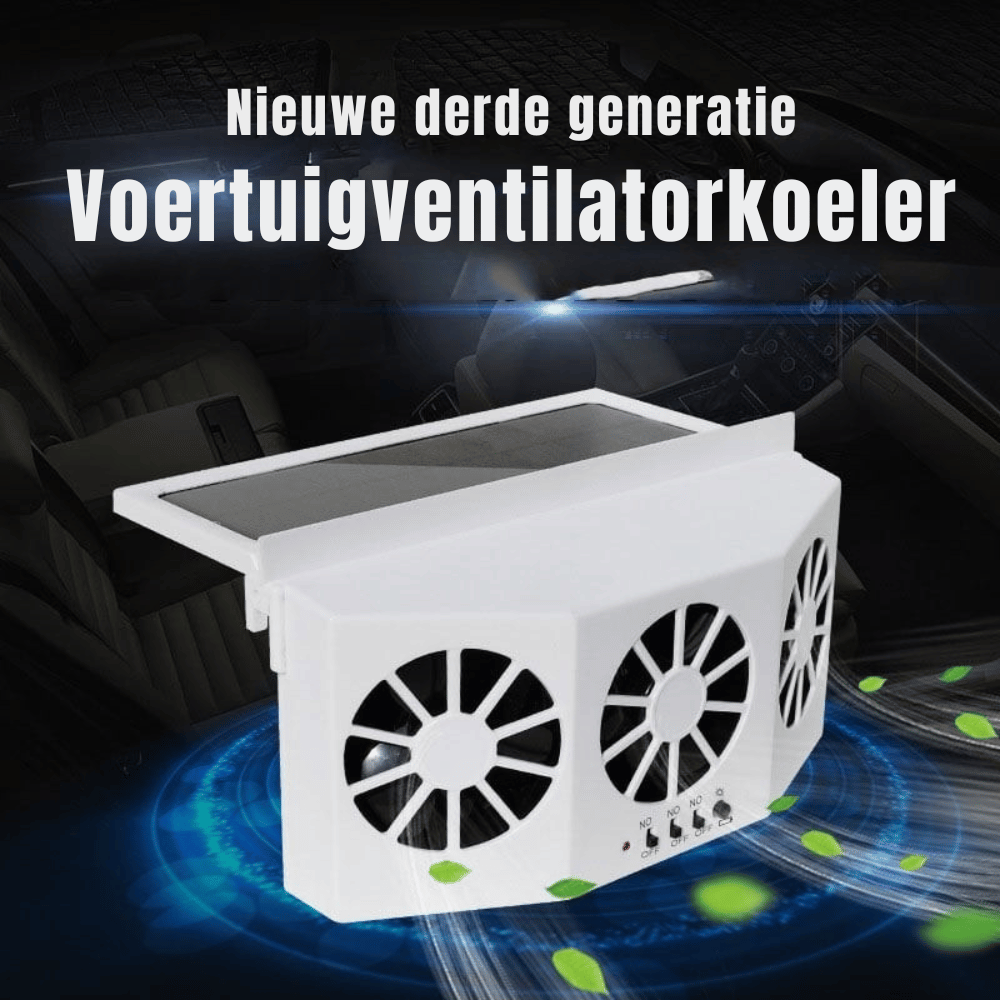 AeroPure — Zonne-aangedreven Auto-Luchtreiniger | 50% KORTING