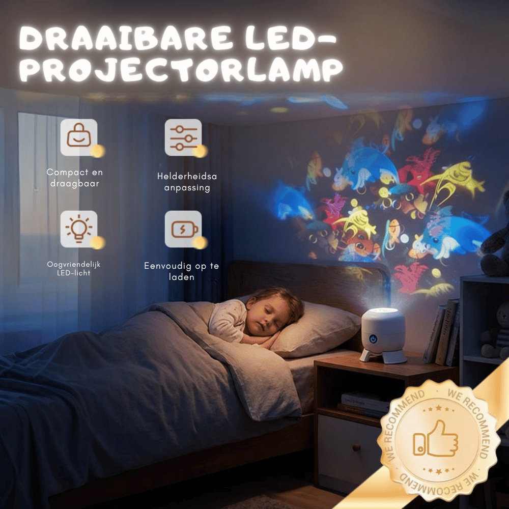 Ozeanprojector – Rustgevend Lichtspel | 50% KORTING