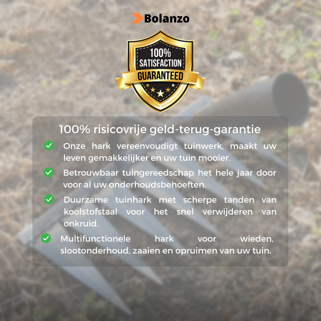 IronWeed – Robuuste Onkruidhark | 50% KORTING