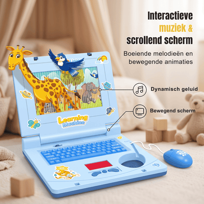 LuminiPlay — Interactieve Educatieve Laptop voor Kinderen | 50% KORTING