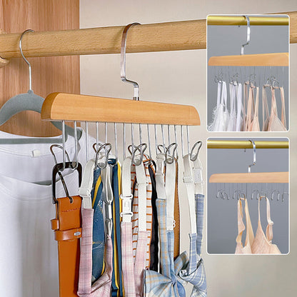 Hanger voor stropdassen en riemen