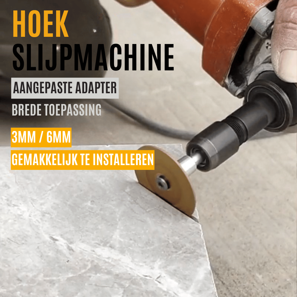 PowerGrip — Slijpmachine Adapter Tool | 1+1 GRATIS