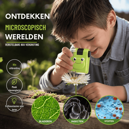 SnapScope — Draagbare Kindermicroscoop | 1+1 GRATIS