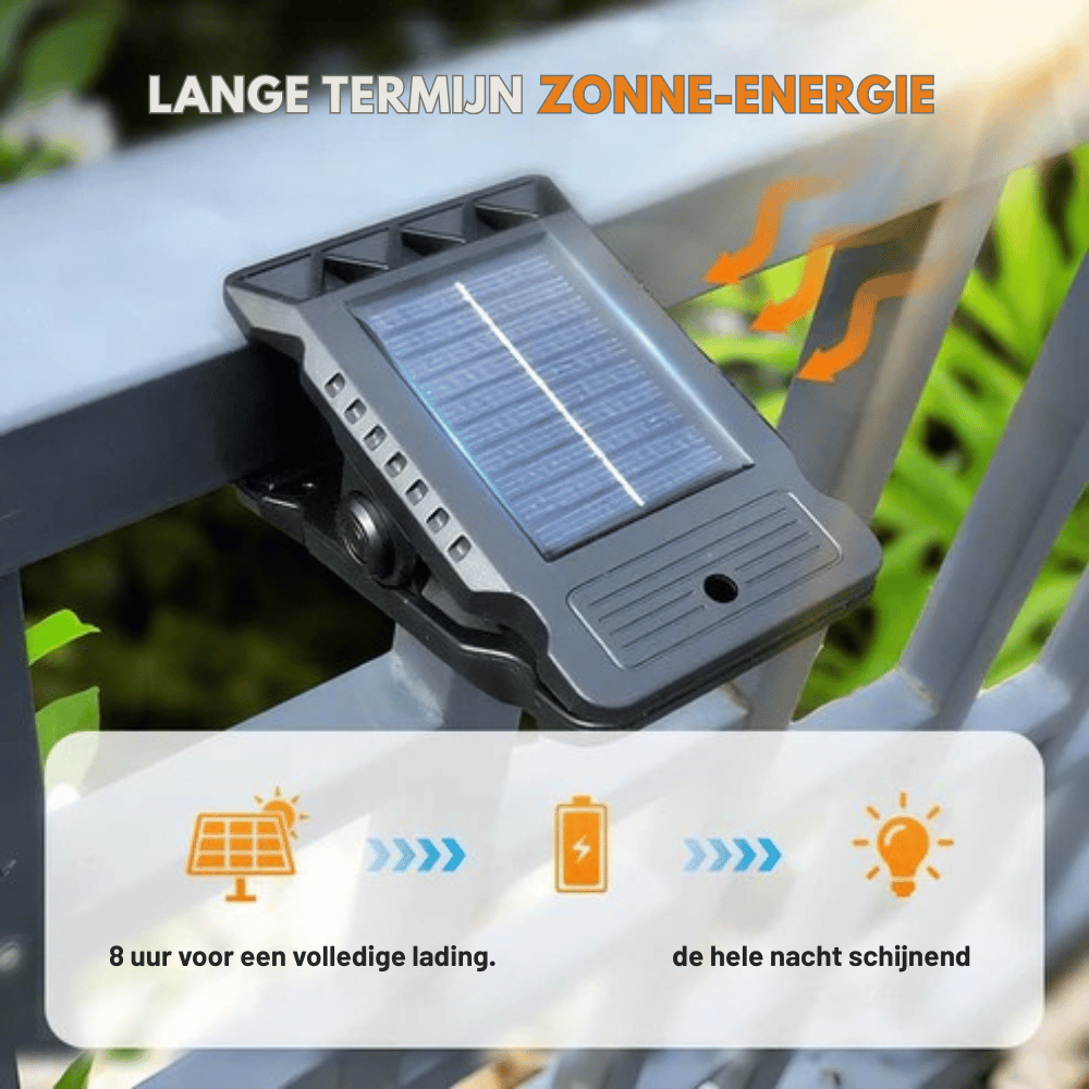 LumiSolar — Slimme Buitenlamp op Zonne-energie | 50% KORTING