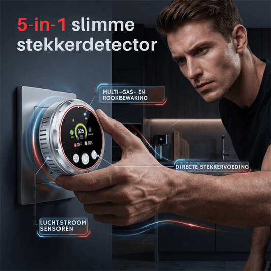 VitalGuard — 5-In-1 Detector | 50% KORTING