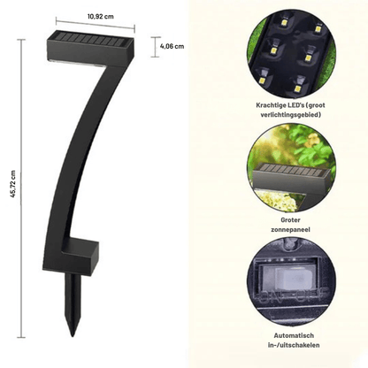 LumaTrail — Solar Wegverlichting | 1+1 GRATIS